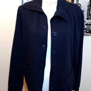 Karen Scott Sweater dark-blue for women size L